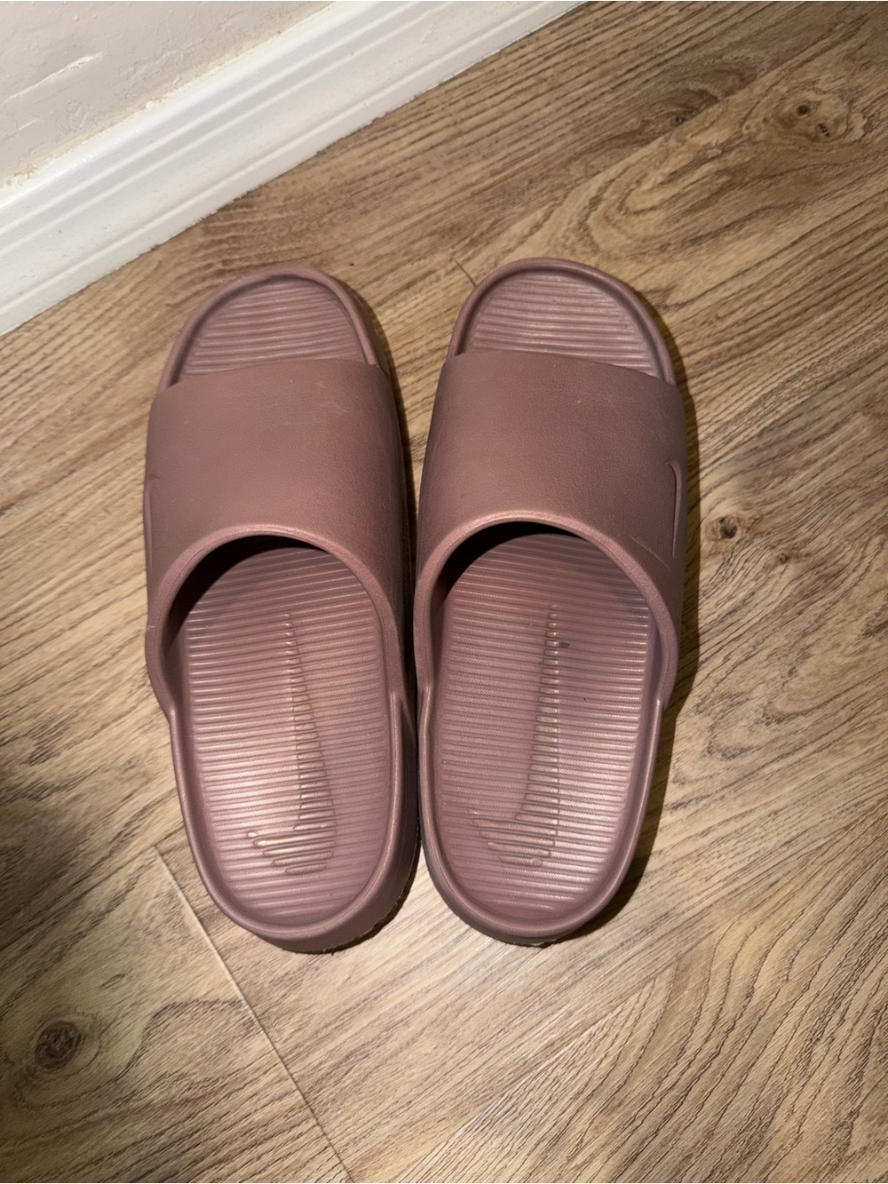 Women's Slip-On Comfort Slides - Mauve Pink